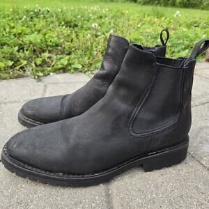 Thursday Boot Company Legend Chelsea Boot Matte Black Leather Men's Size 11.5
